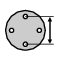 diameter of bolt circle